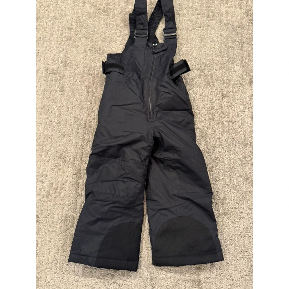 Columbia Kids Omni Sheild Black Ski Bibs 4T